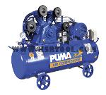 ปั๊มลมพูม่า PUMA ลูกสูบ มอเตอร์ 15 แรง PUMA ขนาดถัง 520 ลิตร 380V. 3 สาย